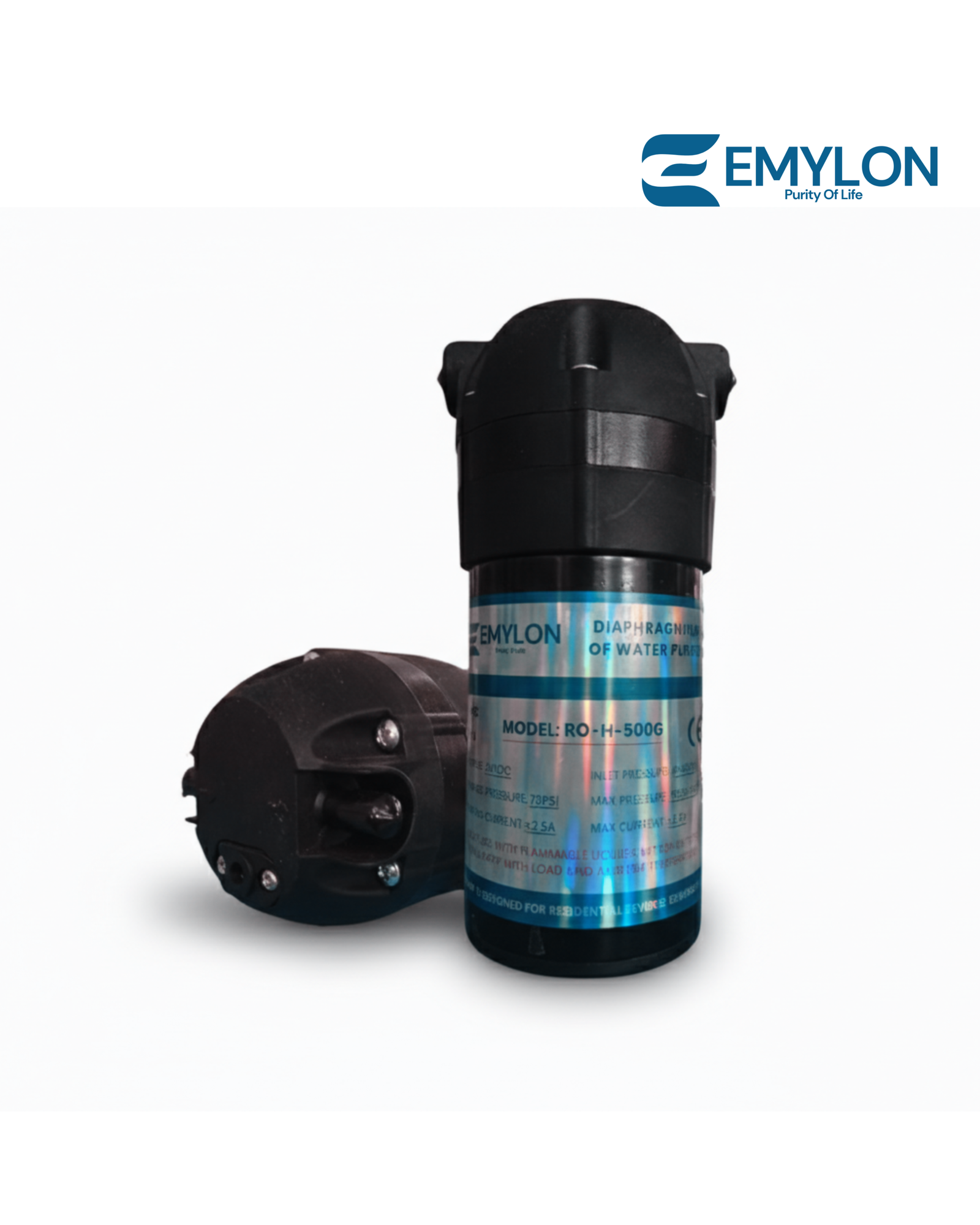 Reverse Osmosis Pump 24 VDC 500 GPD Emylon